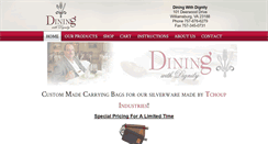Desktop Screenshot of diningwithdignity.com